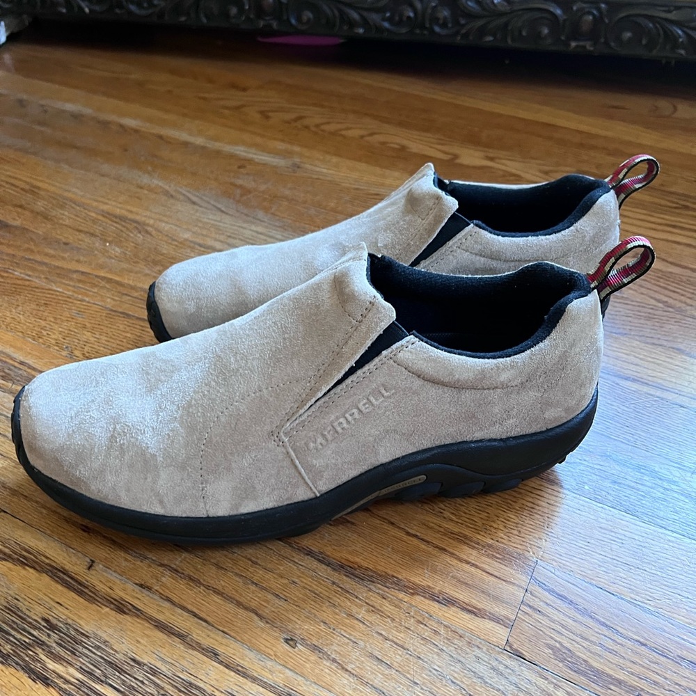 Merrell Men's Jungle Moc performance footwear in classic taupe